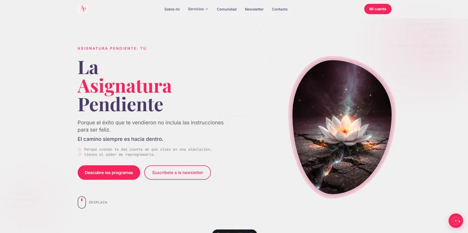 Captura de La Asignatura Pendiente